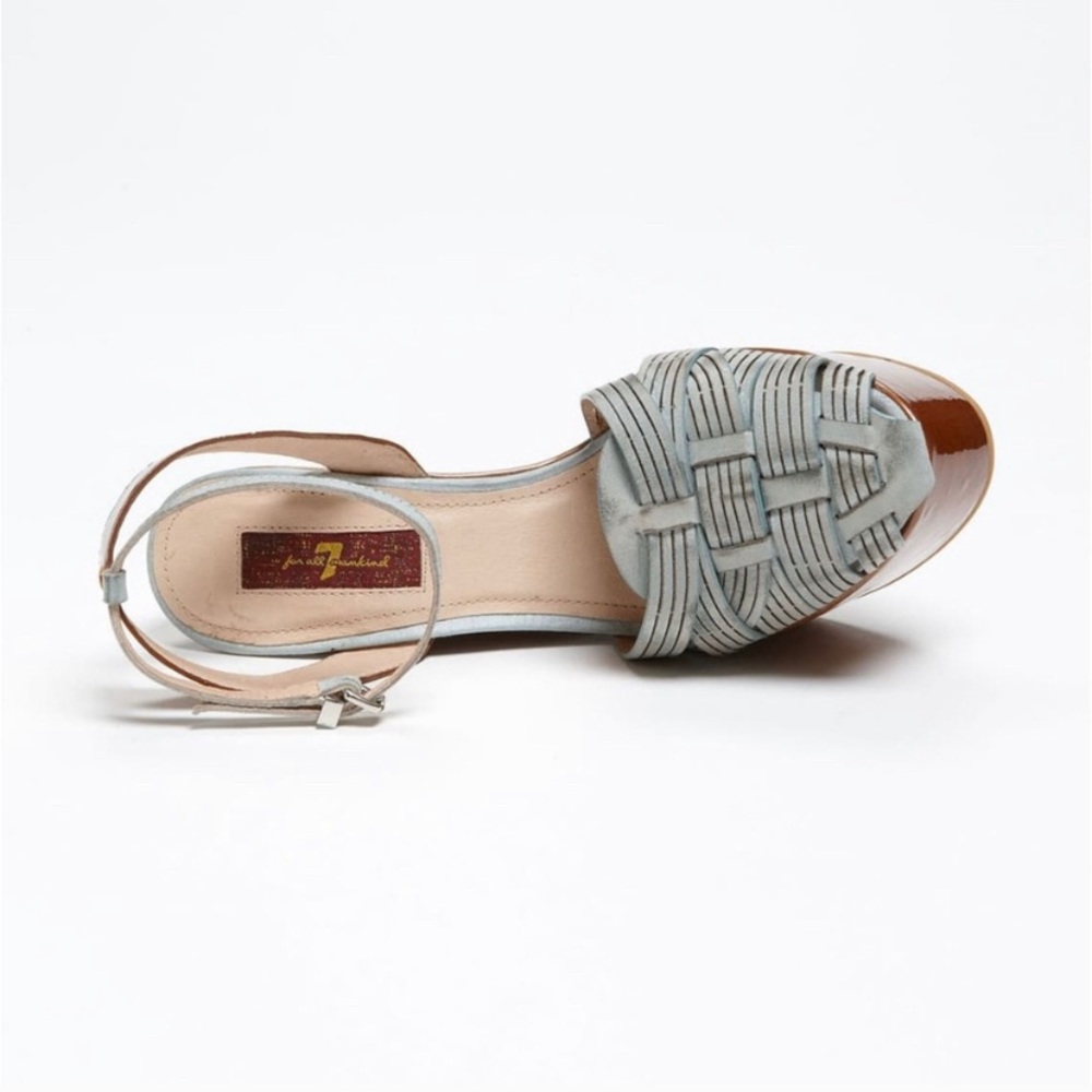7 for All Mankind Yves Wedge Sandals